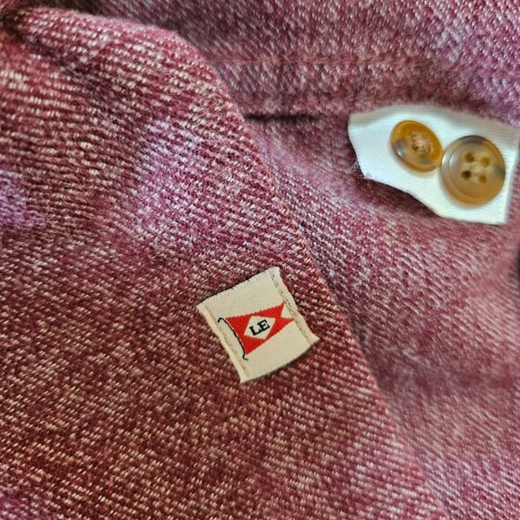 Lands’ End Shirt Men’s L 16 - 16 ½ Button Down Tailored Fit Solid Comfy Outdoor - Picture 7 of 8